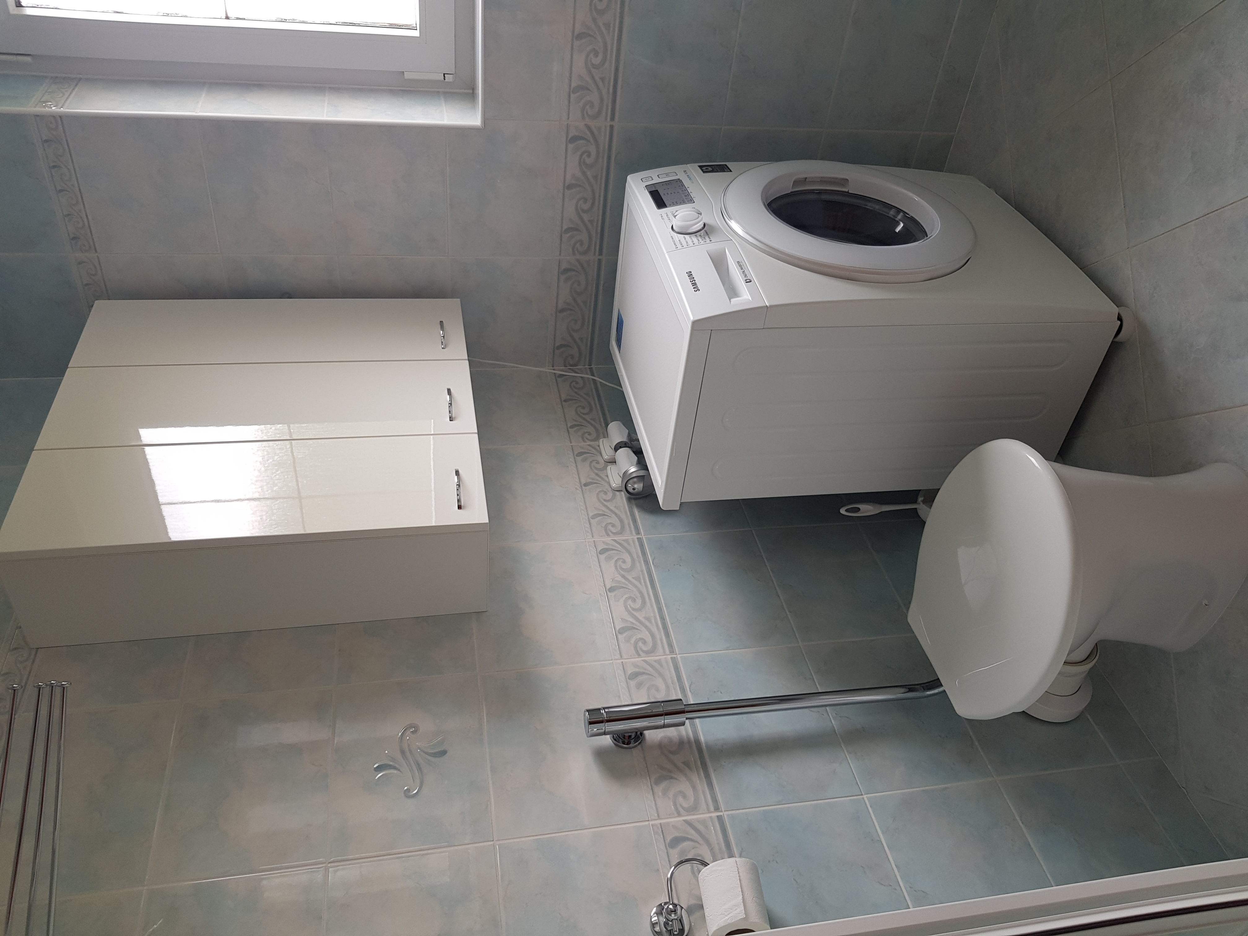 Koupelna vedle ložnice